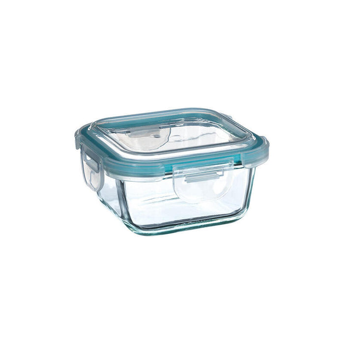 Pack De 2 Unidades - Fiambrera De Cristal 330ml 12x12x6,5cm