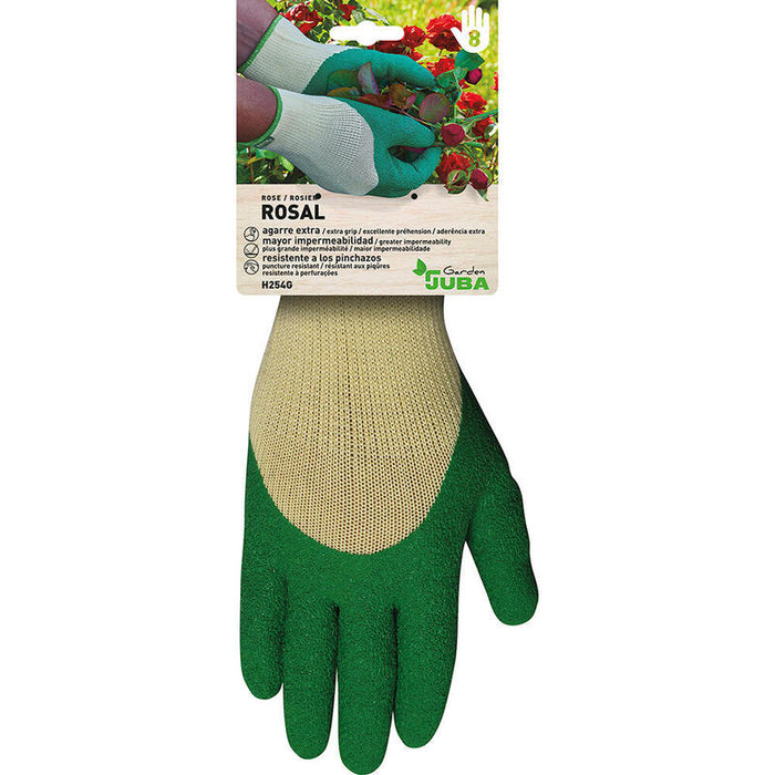 Pack De 2 Unidades - Guante Jardinería Poliéster/Látex Talla 10 Juba