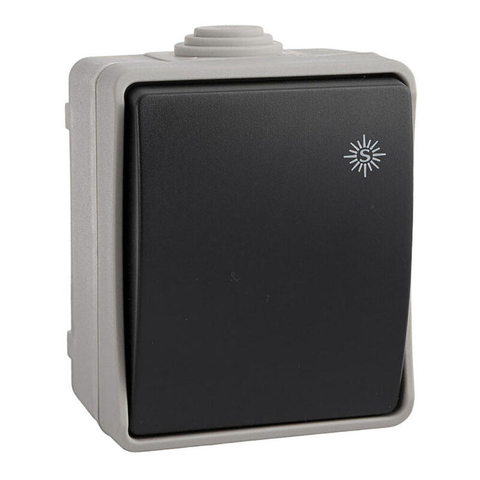 Pack De 2 Unidades - Interruptor Estanco Economico Envasado Edm Ip44 16a 250v