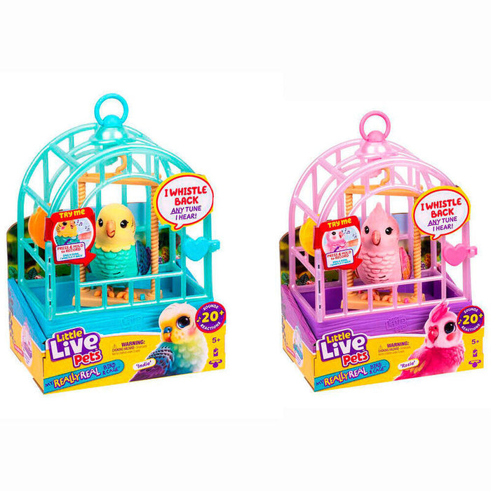 Pack De 2 Unidades - Jaula Pajaro Parlanchin Little Live Pets Surtido