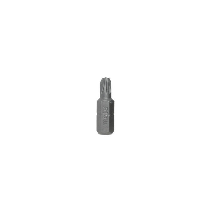 Pack De 2 Unidades - Juego 10 Puntas Pozidriv Pz 2x25mm 1/4" Acero Bpz225 Mota