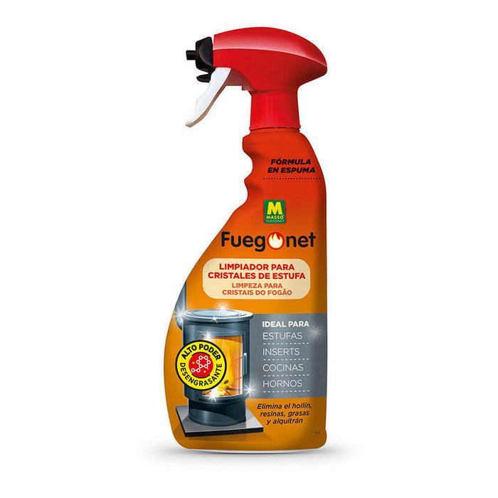 Pack De 2 Unidades - Limpiador De Cristal De Estufa 750 Ml
