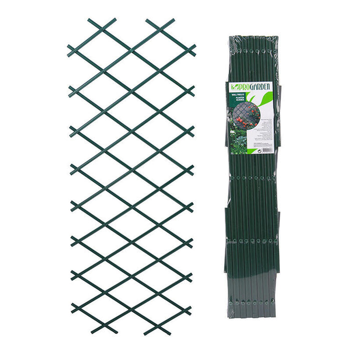 Pack De 2 Unidades - Malla Para Entutorar Plantas Plegable. Color Verde 150 X 55 Cm