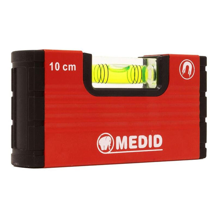 Pack De 2 Unidades - Mini Nivel Magnético De Burbuja, 10 Cm