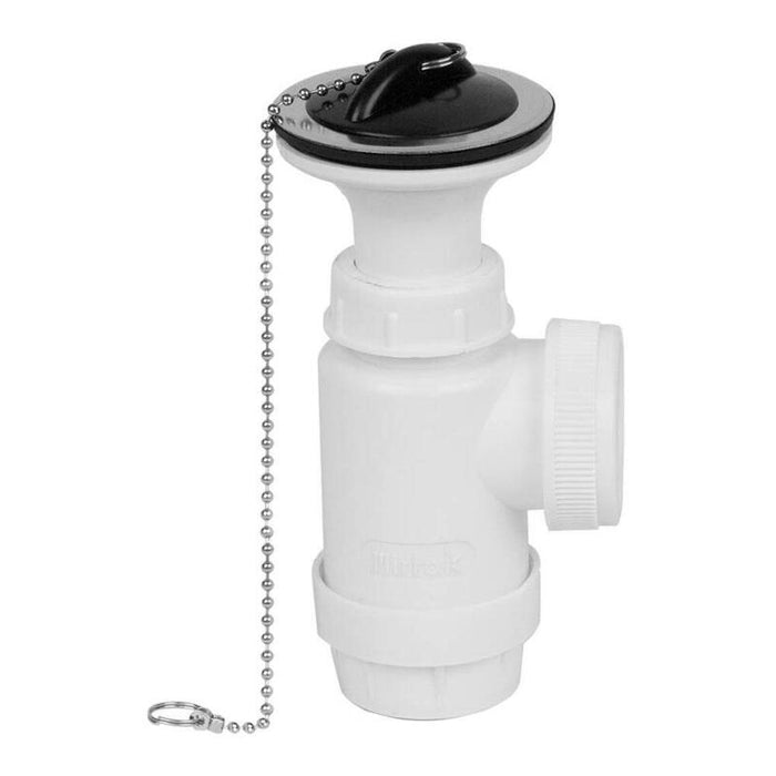 Pack De 2 Unidades - Mini Sifon De Botella Extensible V70 Con Cadena Y Tapon