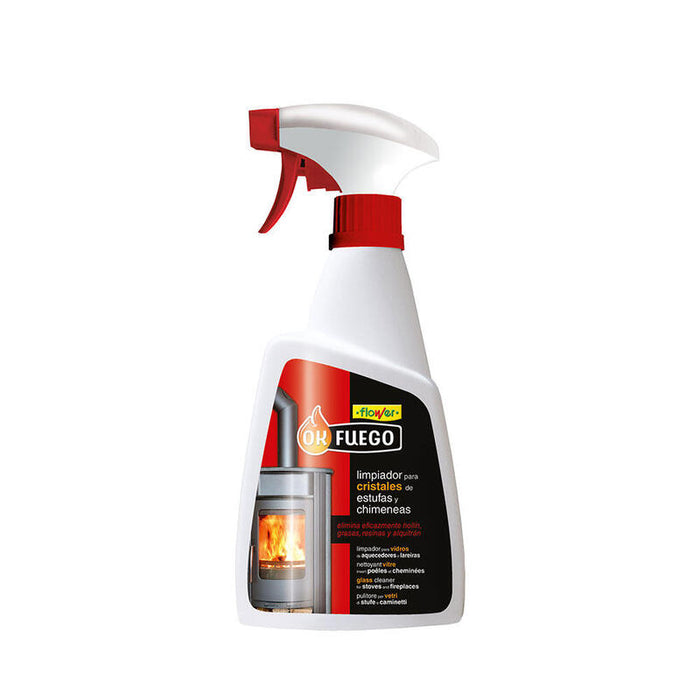 Pack De 2 Unidades - Okfuego Limpiador Para Cristales De Estufas Y Chimeneas, 500 Ml