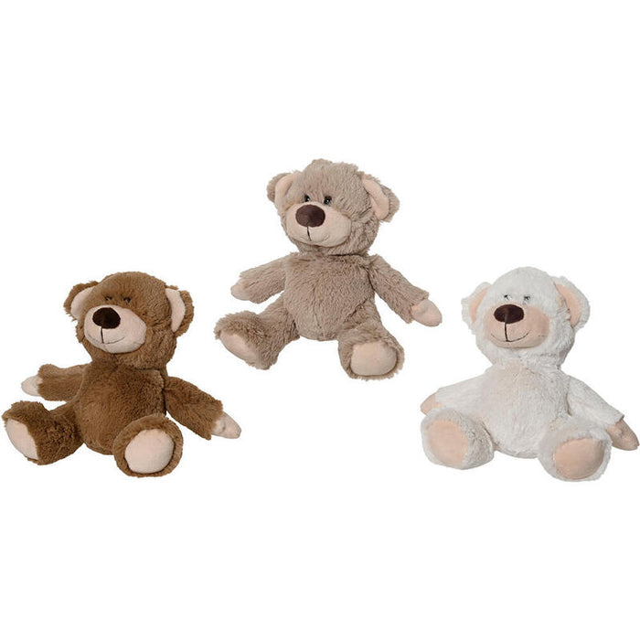 Pack De 2 Unidades - Osito Peluche 15 X 10 X 17 Cm, Colores Surtidos