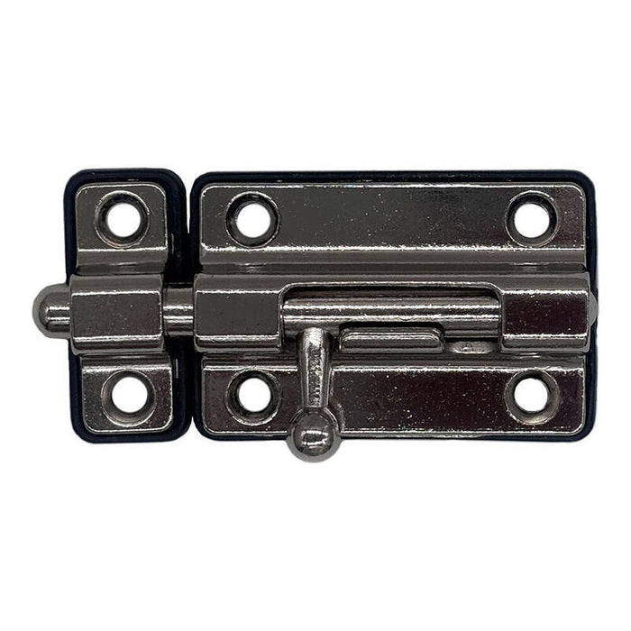 Pack De 2 Unidades - Pasador Cerrojo Base Plástica 35 Mm Cromo