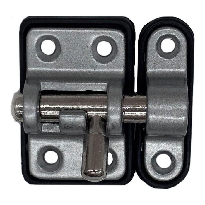 Pack De 2 Unidades - Pasador Reforzado Base Plástica 25 Mm Cromo Mate