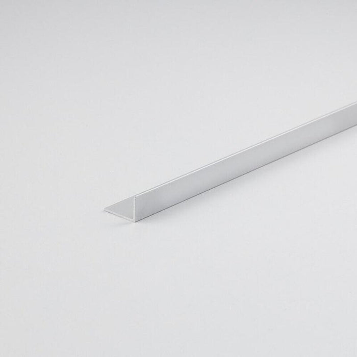 Pack De 2 Unidades - Perfil Bricolaje Ángulo L Aluminio Plata, 1000 X 30 X 20 Mm
