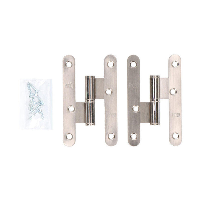 Pack De 2 Unidades - Pernio Sin Remate Pn04 Izquierda 100 X 58 Mm