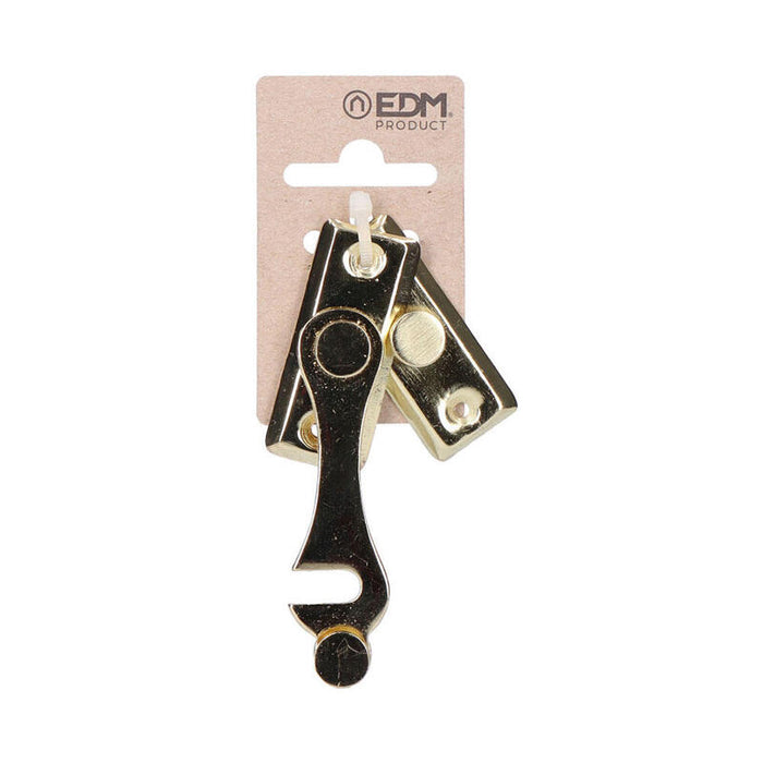 Pack De 2 Unidades - Pestillo Izquierdo Hierro Latón 8cm