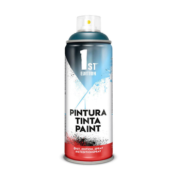 Pack De 2 Unidades - Pintura En Spray 1st Edition 520cc / 300ml Mate Azul Turquesa Ref 655