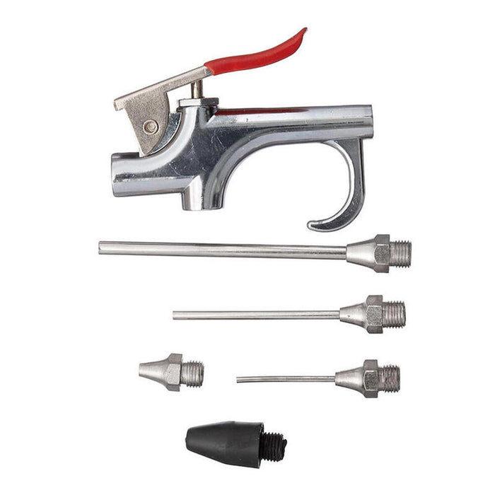 Pack De 2 Unidades - Pistola De Aire Con Accesorios 5 Piezas