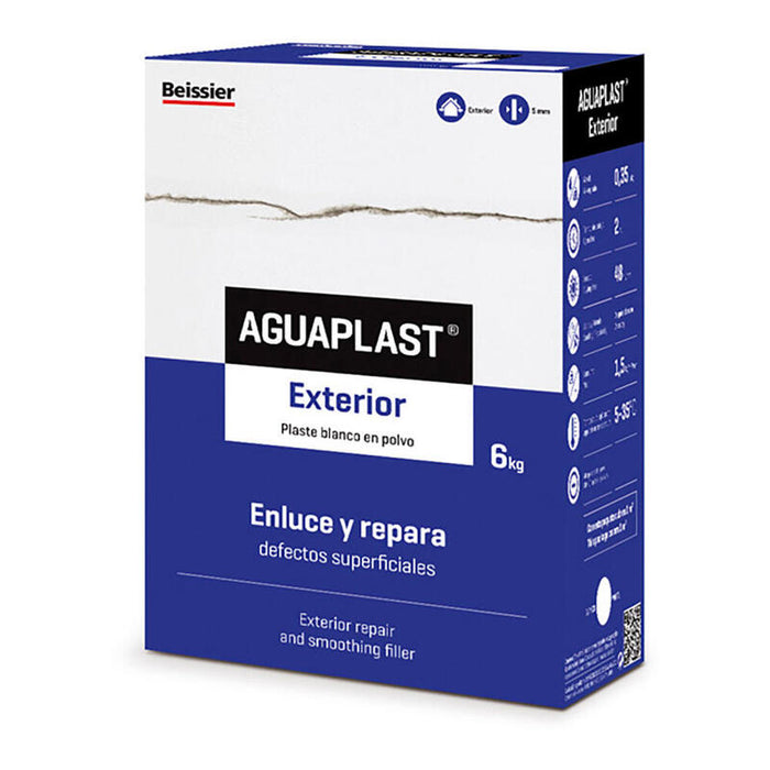 Pack De 2 Unidades - Plaste Para Exteriores 6 Kg
