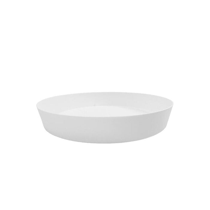 Pack De 2 Unidades - Plato De Inyeccion Para Maceta Color Blanco Ø20cm
