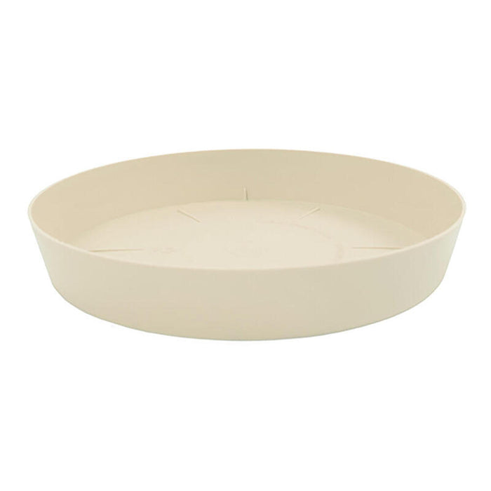 Pack De 2 Unidades - Plato De Inyeccion Para Maceta Color Ecru Ø17cm