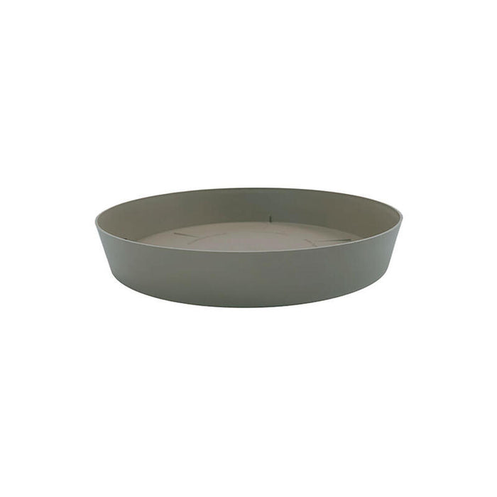 Pack De 2 Unidades - Plato De Inyeccion Para Maceta Color Taupe Ø11x1,6cm