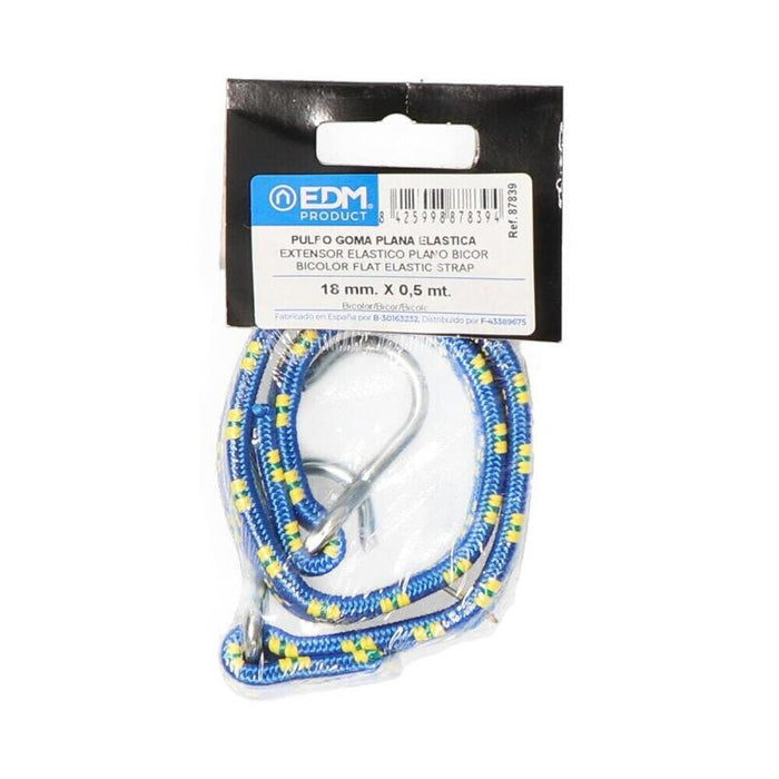 Pack De 2 Unidades - Pulpo Goma Plano Bicolor 0,5m Colores / Modelos Surtidos