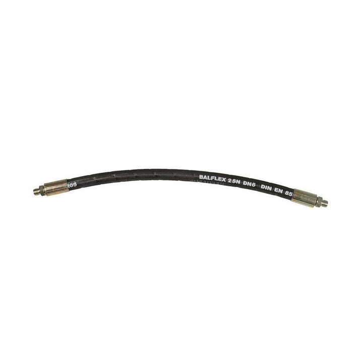 Pack De 2 Unidades - Racor Flexible Para Engrase Con Trenza De Acero 500 Mm