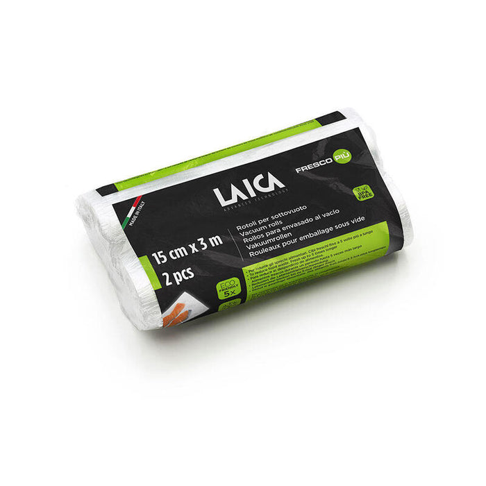 Pack De 2 Unidades - Rollos Para Envasado Al Vacío De 15 X 300 Cm, 2 Uds