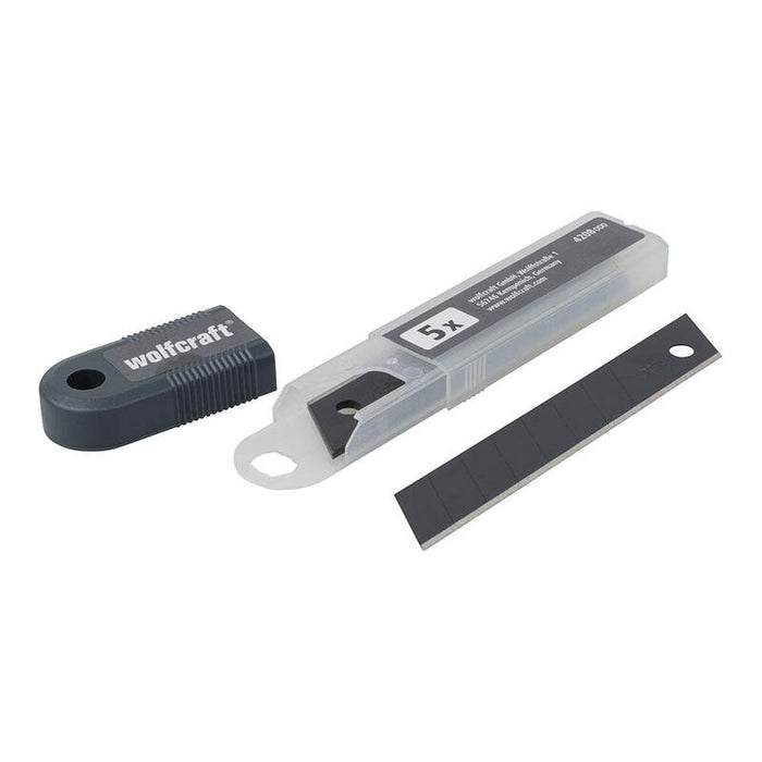Pack De 2 Unidades - Set 5 Cuchillas Separables De 18 Mm Pro Sharp Negras