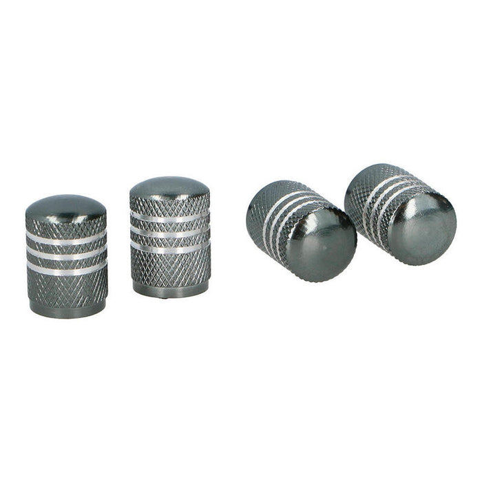 Pack De 2 Unidades - Set De 4 Tapones Para Rueda De Coche Gris