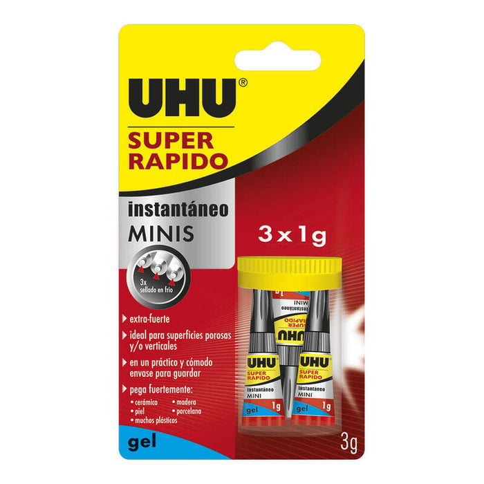 Pack De 2 Unidades - Super Rápido Minis Gel En Caja 3 X 1 G