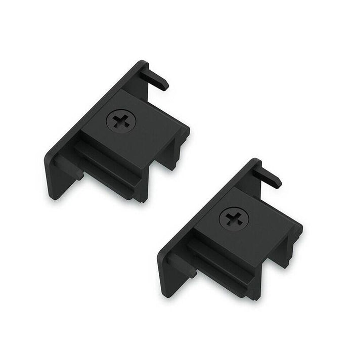 Pack De 2 Unidades - Tapa Final Easylink, Negra, 2 Uds