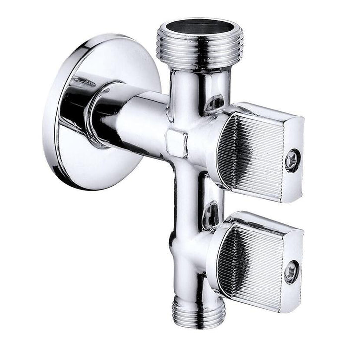 Pack De 2 Unidades - Válvula Lavadora-Lavabo Vertical ½ X ¾ X 3/8 Pulg