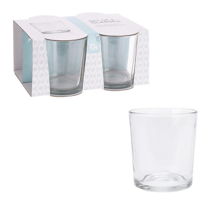 Pack De 2 Unidades - Vasos Agua 280 Ml, 4 Uds