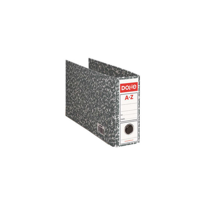 Pack De 20 Unidades Dohe Archivadores Jaspeados - Carton Forrado Con Papel Impreso - Cantoneras Metalicas - Ollao Y