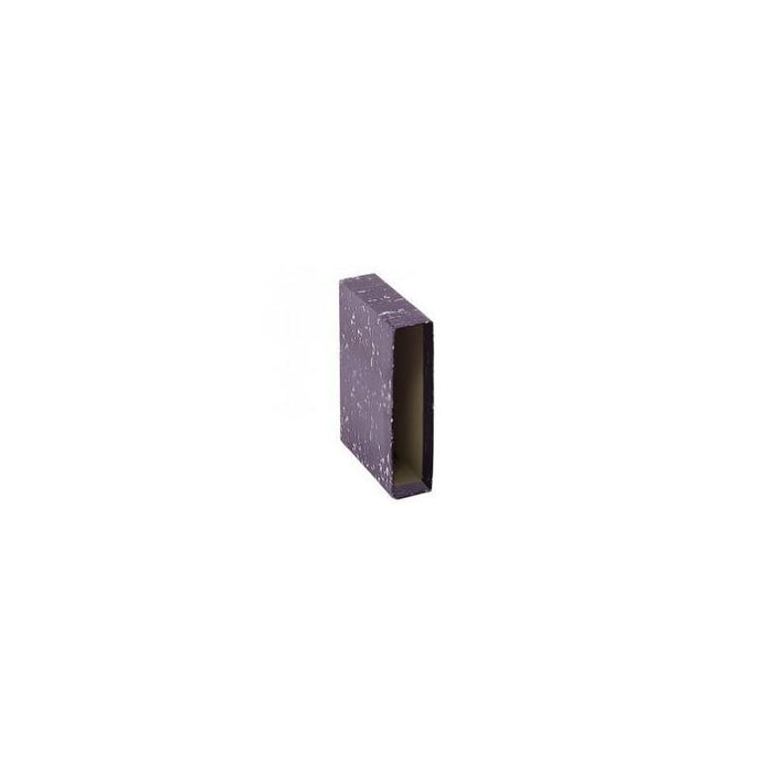 Pack De 20 Unidades Dohe Funda Archivador Archinovo Folio Lomo Ancho Cartón Forrado Negro Jaspeado