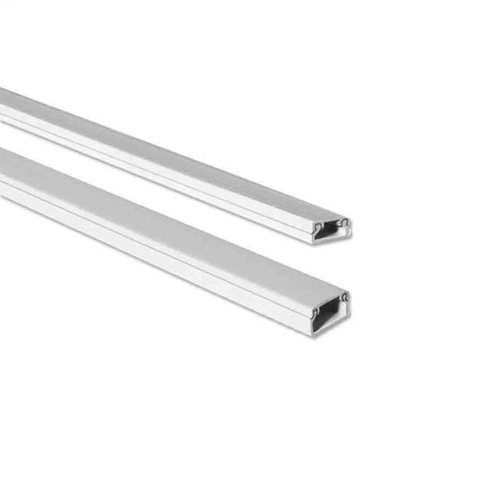 Pack De 20 Unidades - Mini Canal Blanca 2 M 25 X 40 Mm (Precio Por Metro)