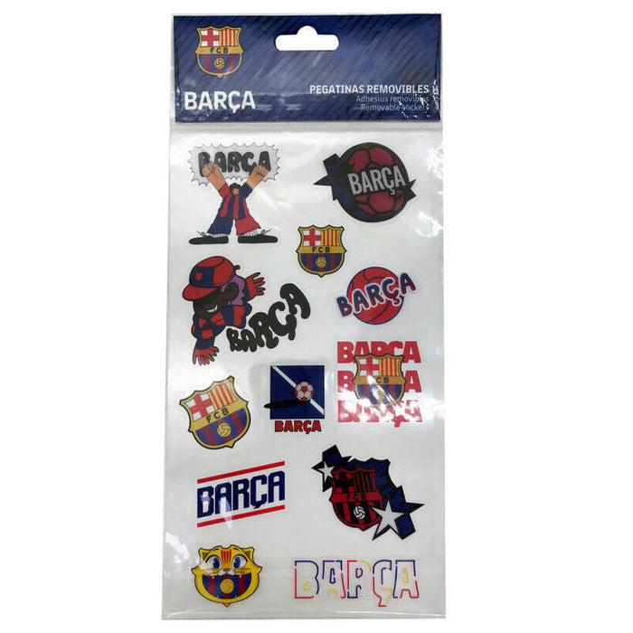 Pack De 20 Unidades - Pegatinas Removibles Fc Barcelona