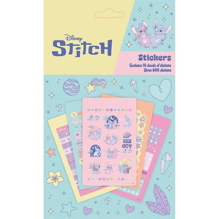 Pack De 20 Unidades - Set Pegatinas Angel & Stitch Disney
