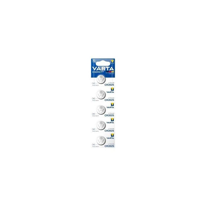 Pack De 20 Unidades Varta Pila Boton Litio Cr2025 3v Blister*5 Precio Ud Min Pedido 20 Uds
