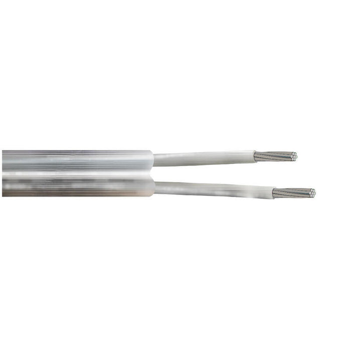 Pack De 200 Unidades - Cable Manguera Pvc Transparente 2x0,75mm Euro/Mts