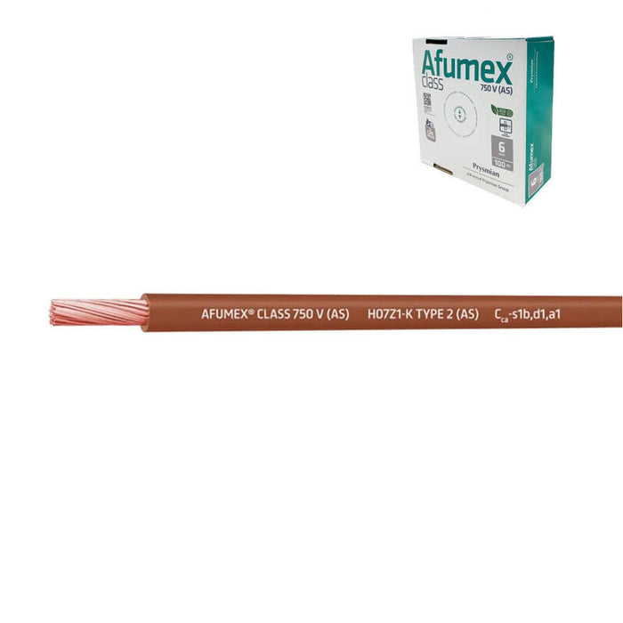Pack De 200 Unidades - Cablecillo H07z1-K(As) 1,5 Mm² Marron Euro/M