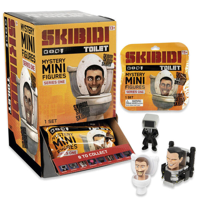 Pack De 24 Unidades - Bolsa Sorpresa Figura Skibidi Toilet Surtido