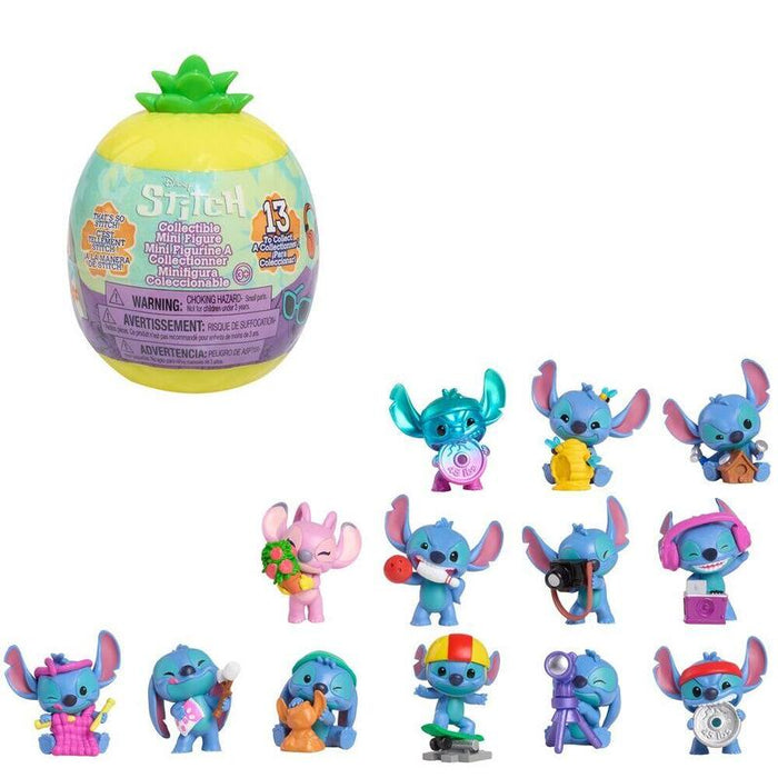 Pack De 24 Unidades - Capsula Sorpresa Figura Stitch Disney Surtido