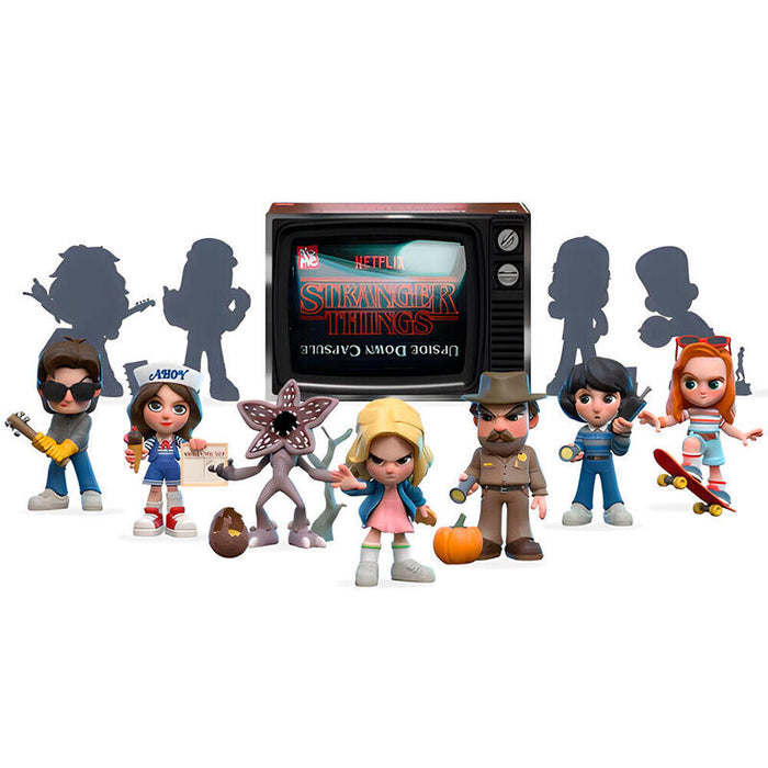 Pack De 24 Unidades - Capsula Tv Figura Sorpresa + Accesorios Stranger Things Surtido