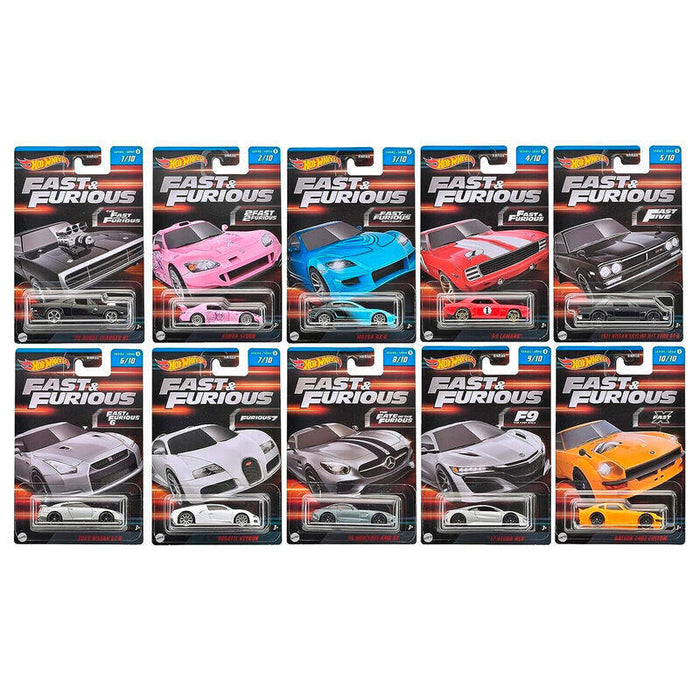 Pack De 24 Unidades - Coche Fast & Furious Hot Wheels Surtido