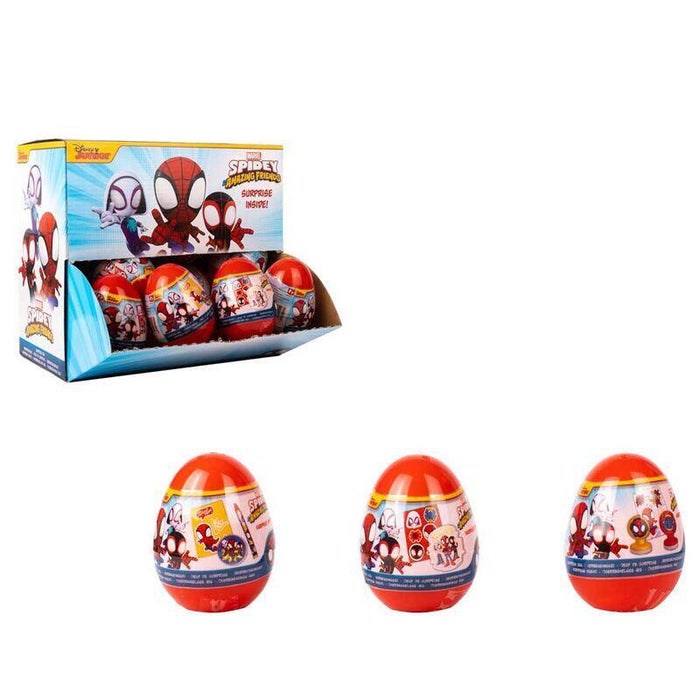 Pack De 24 Unidades - Huevo Sorpresa Spidey Marvel Surtido