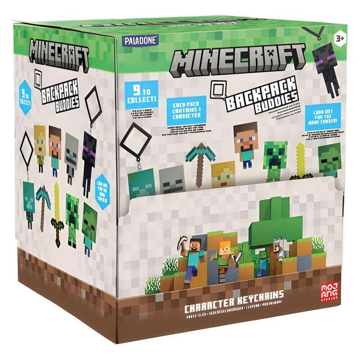 Pack De 24 Unidades - Mistery Backpack Buddies Minecraft Surtido
