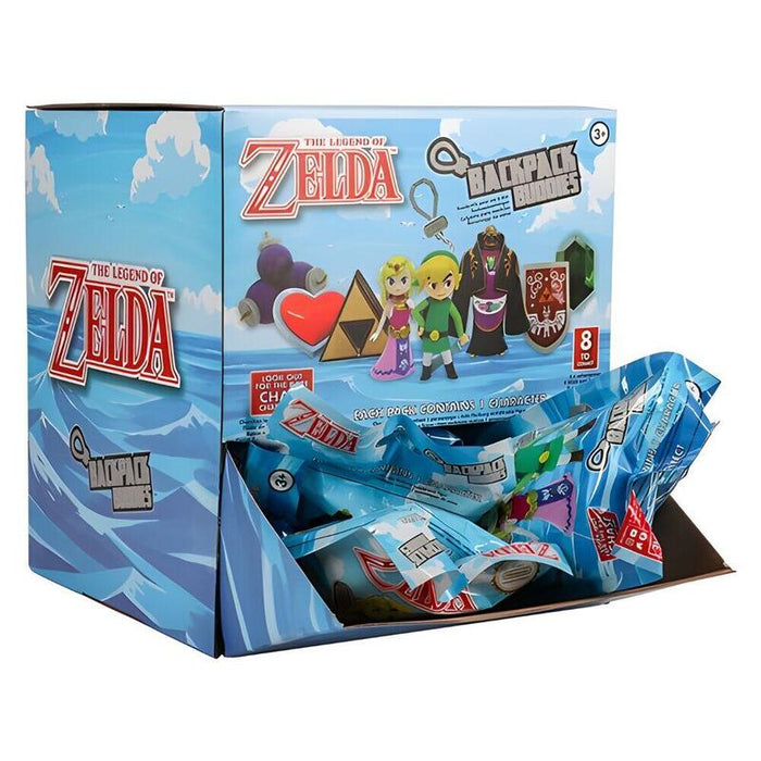 Pack De 24 Unidades - Mistery Backpack Buddies The Legend Of Zelda Surtido