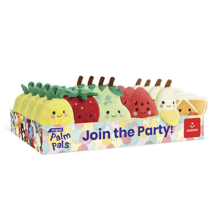 Pack De 24 Unidades - Peluche Frutas Palm Pals 13cm Surtido