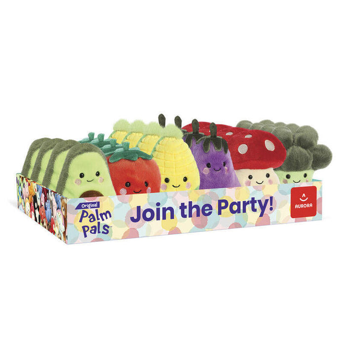Pack De 24 Unidades - Peluche Verduras Palm Pals 13cm Surtido