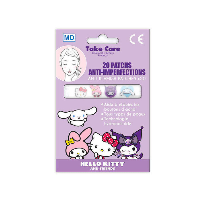 Pack De 24 Unidades - Set 20 Parches Anti Imperfecciones Hello Kitty & Friends
