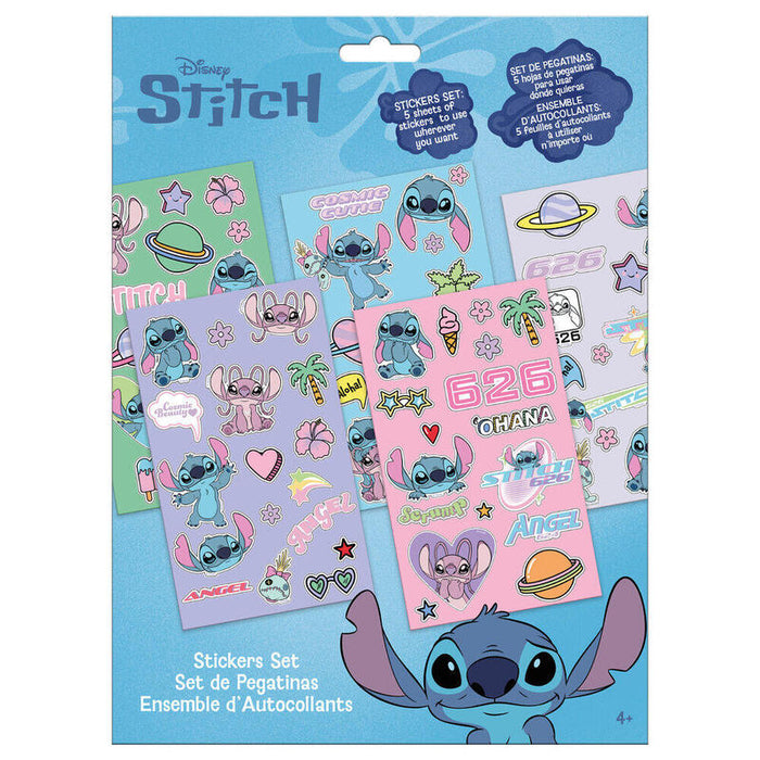 Pack De 24 Unidades - Set Pegatinas Stitch Disney